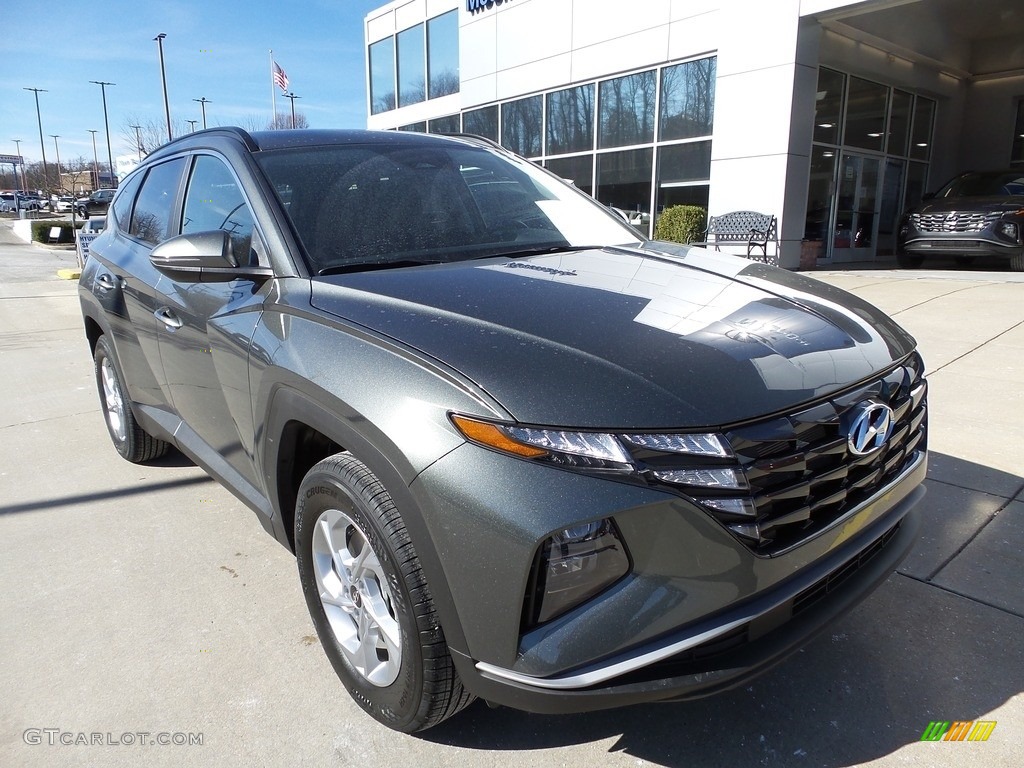2023 Tucson SEL AWD - Amazon Gray / Black photo #9