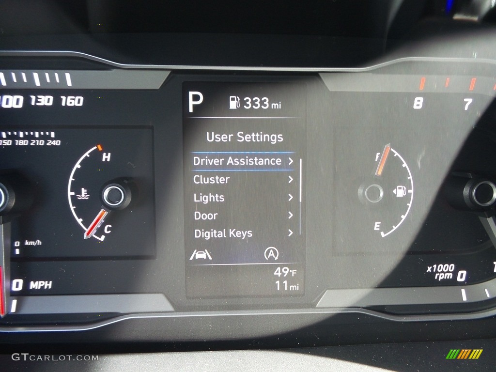 2023 Tucson SEL AWD - Amazon Gray / Black photo #19