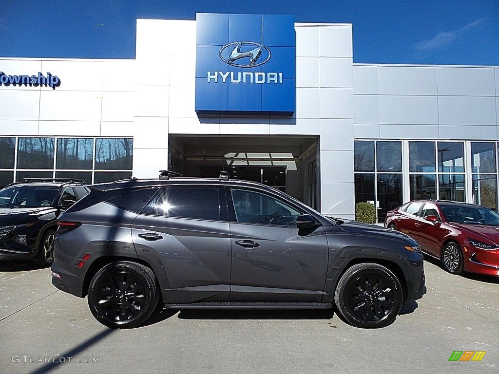 Portofino Gray Hyundai Tucson