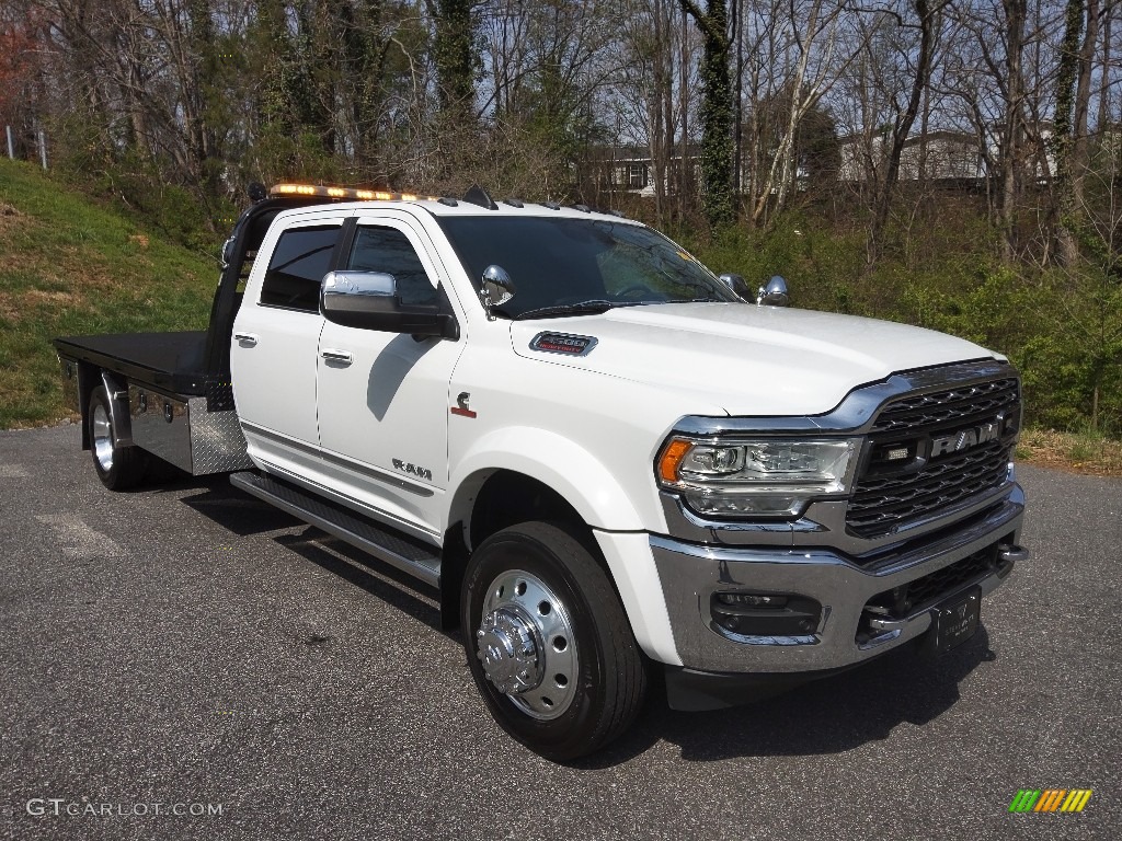 Bright White 2019 Ram 4500 Limited Crew Cab 4x4 Chassis Exterior Photo #145790585