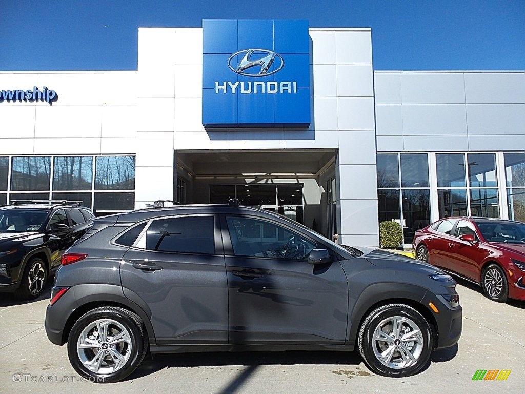 Ecotronic Gray 2023 Hyundai Kona SEL AWD Exterior Photo 145790762