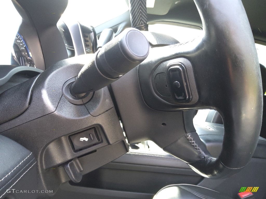 2019 Ram 4500 Limited Crew Cab 4x4 Chassis Black Steering Wheel Photo #145790861