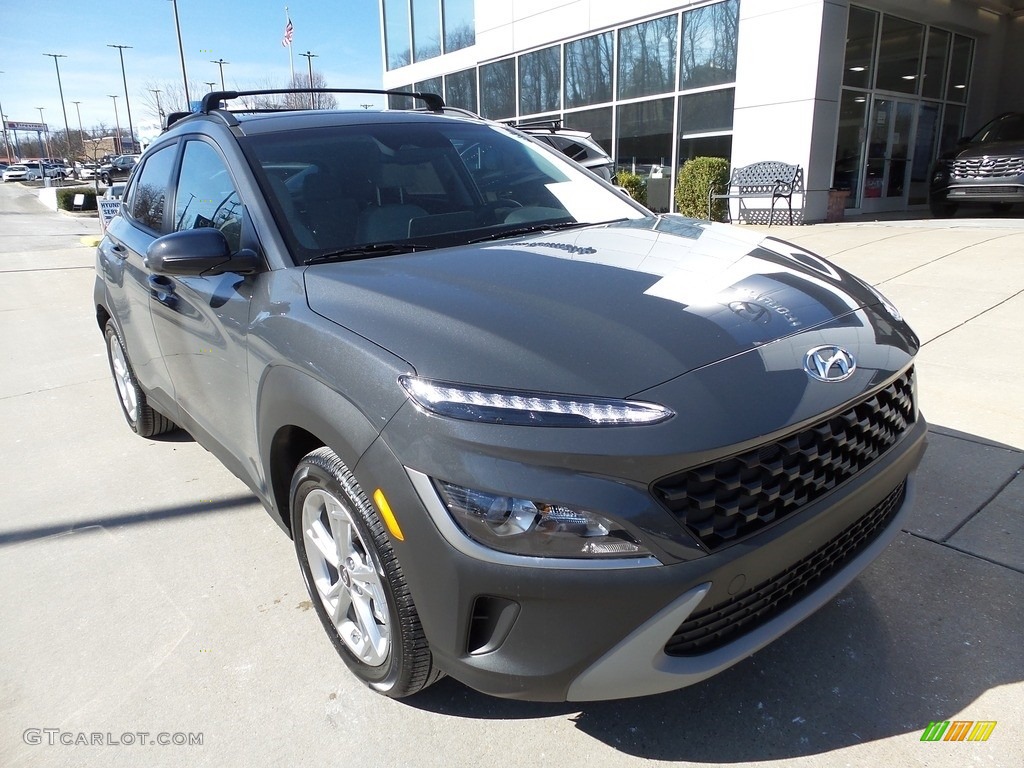Ecotronic Gray 2023 Hyundai Kona SEL AWD Exterior Photo #145790912