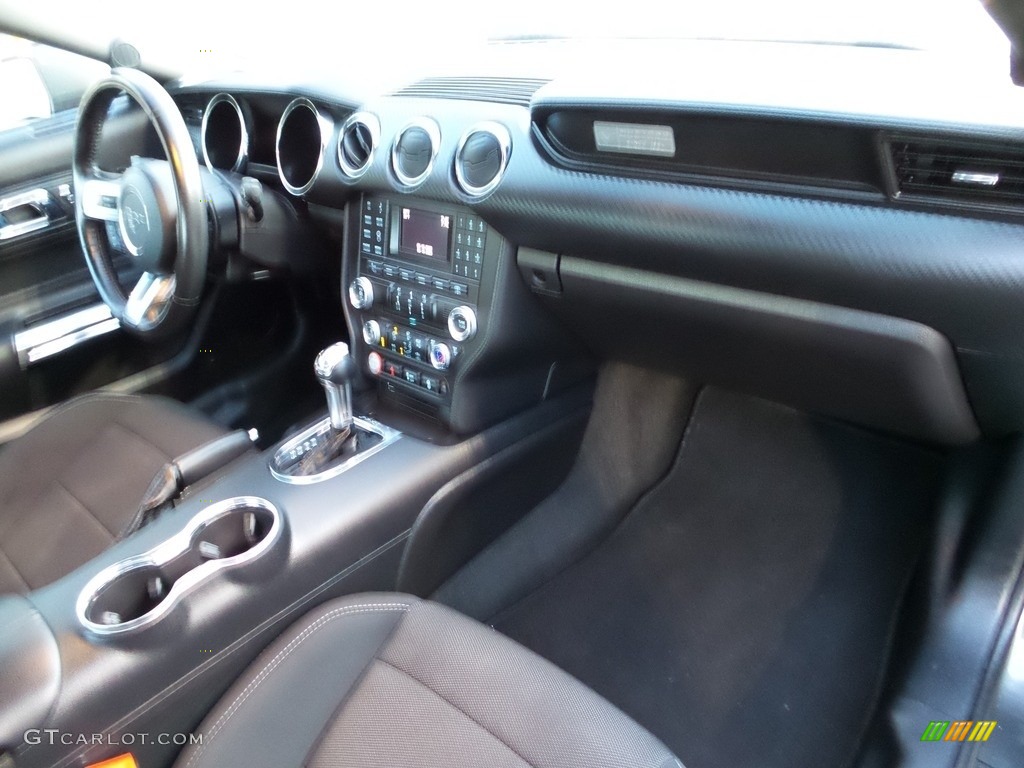 2017 Mustang V6 Coupe - Magnetic / Ebony photo #11