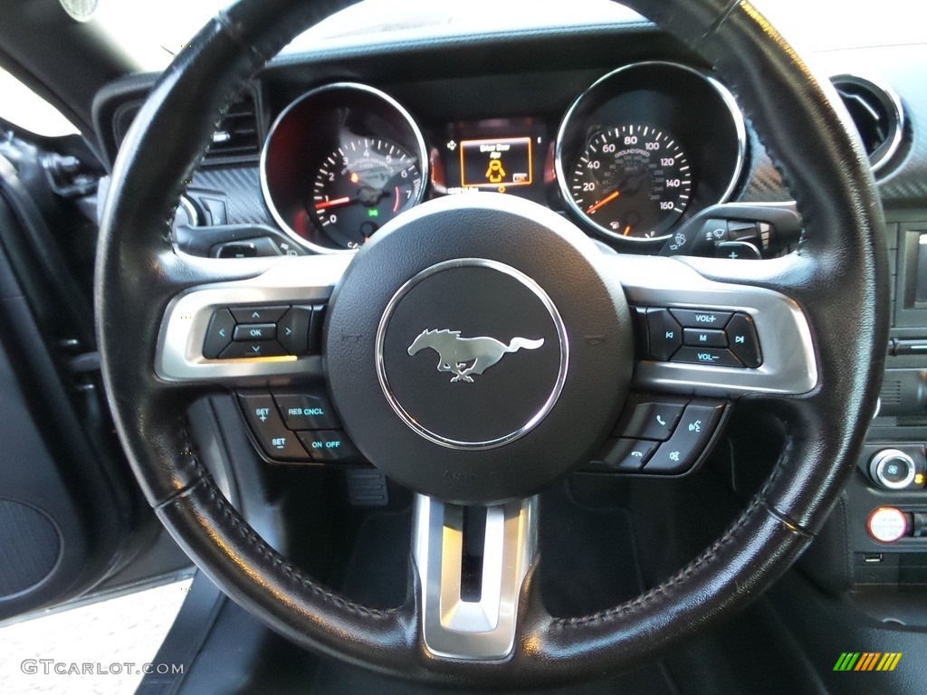 2017 Mustang V6 Coupe - Magnetic / Ebony photo #23
