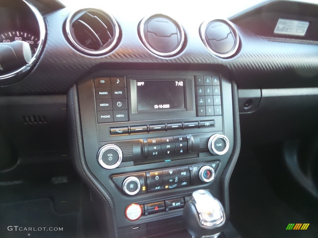 2017 Mustang V6 Coupe - Magnetic / Ebony photo #25