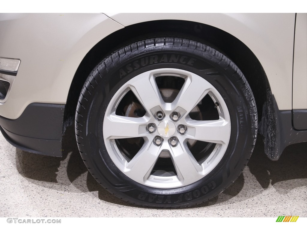 2017 Traverse LT AWD - Champagne Silver Metallic / Ebony photo #21