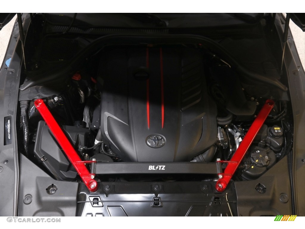 2021 Toyota GR Supra 3.0 Premium 3.0 Liter Turbocharged DOHC 24-Valve VVT Inline 6 Cylinder Engine Photo #145791815