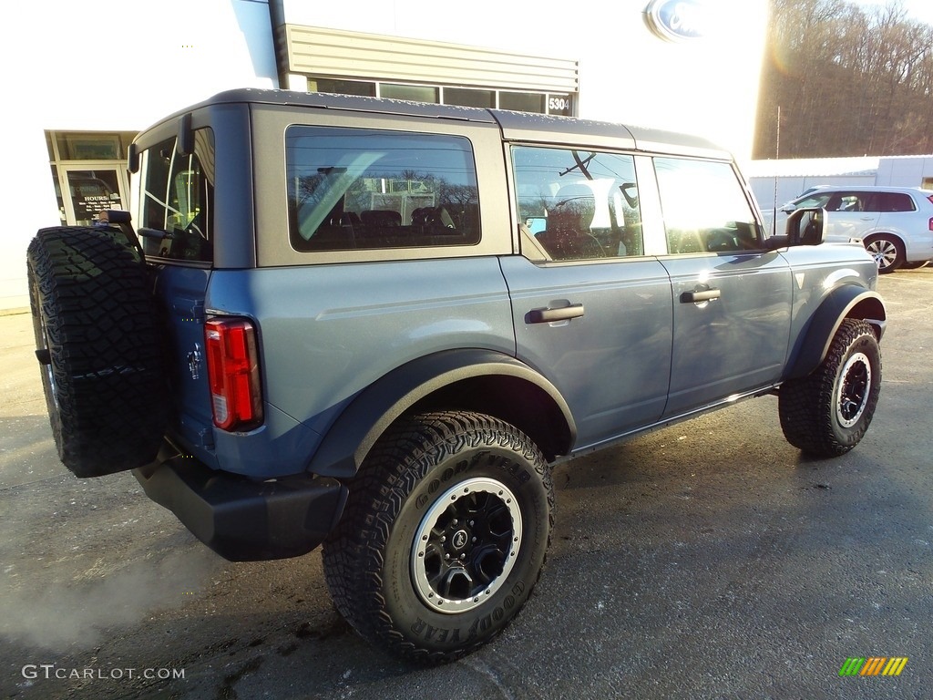 2023 Bronco Sasquatch 4X4 4-Door - Azure Gray Metallic Tri-Coat / Dark Space Gray photo #2