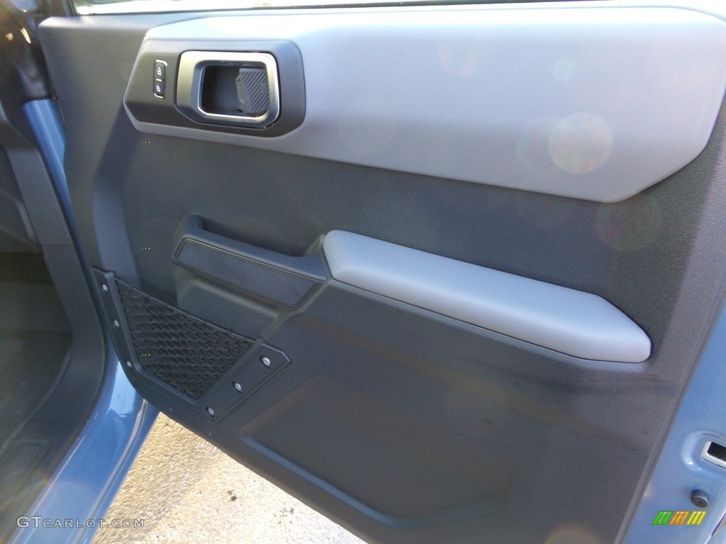 2023 Bronco Sasquatch 4X4 4-Door - Azure Gray Metallic Tri-Coat / Dark Space Gray photo #13