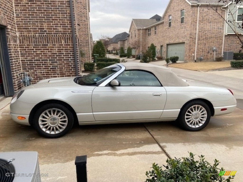 Special Edition Cashmere Tri-Coat Metallic 2005 Ford Thunderbird 50th Anniversary Special Edition Exterior Photo #145791974