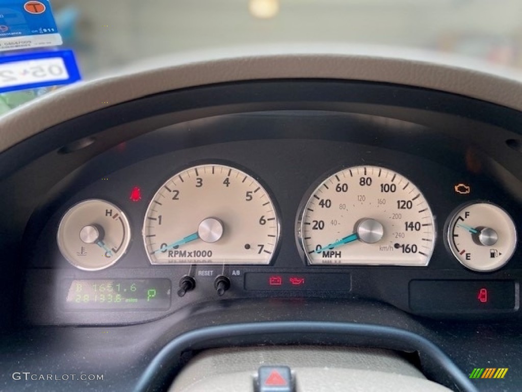 2005 Ford Thunderbird 50th Anniversary Special Edition Gauges Photos