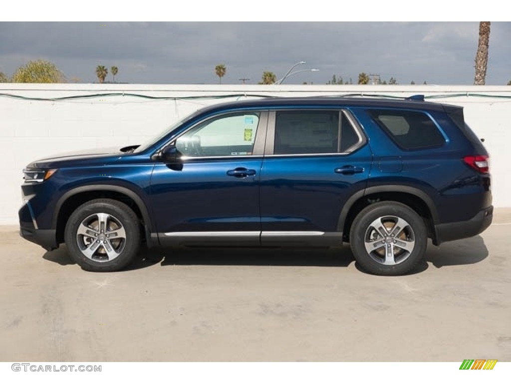 Obsidian Blue Pearl 2023 Honda Pilot EX-L Exterior Photo #145792564