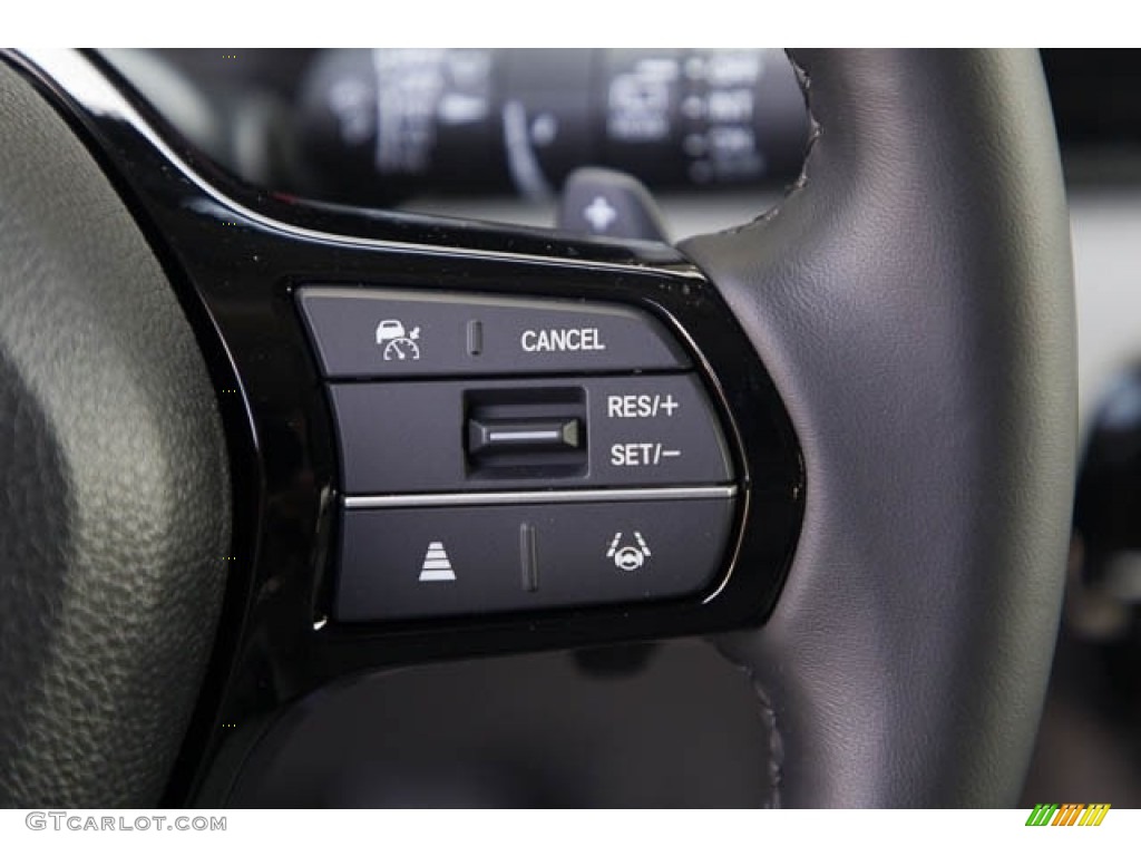 2023 Honda Pilot EX-L Gray Steering Wheel Photo #145792831
