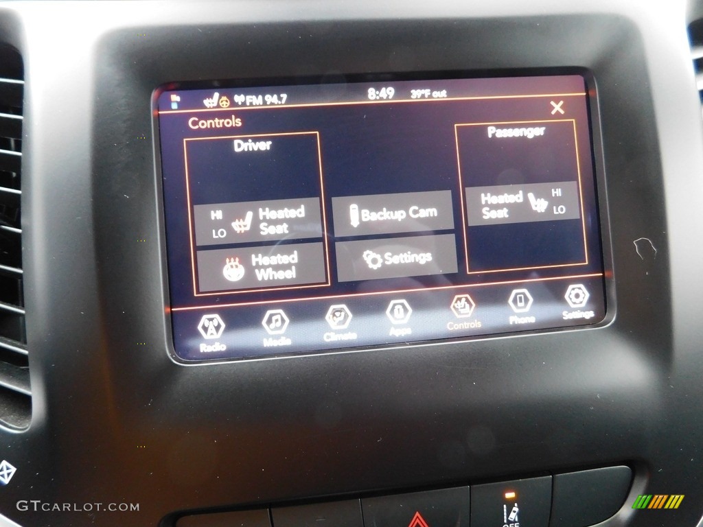 2020 Cherokee Latitude Plus 4x4 - Light Brownstone Pearl / Black photo #26