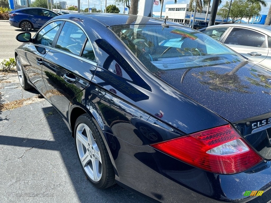 2006 CLS 500 - Capri Blue Metallic / Ash Grey photo #3