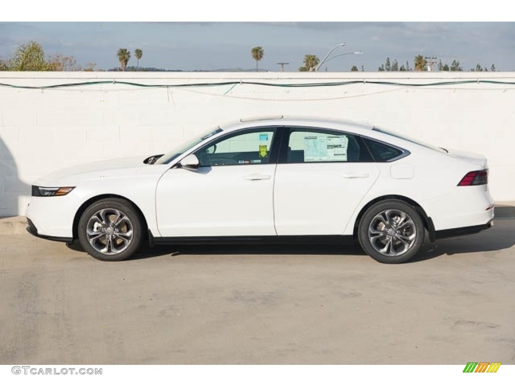Platinum White Pearl 2023 Honda Accord EX-L Hybrid Exterior Photo #145793272