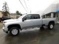 2023 Silver Ice Metallic Chevrolet Silverado 3500HD LT Crew Cab 4x4  photo #1