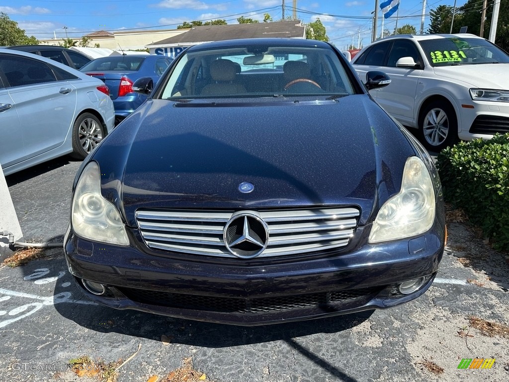 2006 CLS 500 - Capri Blue Metallic / Ash Grey photo #10