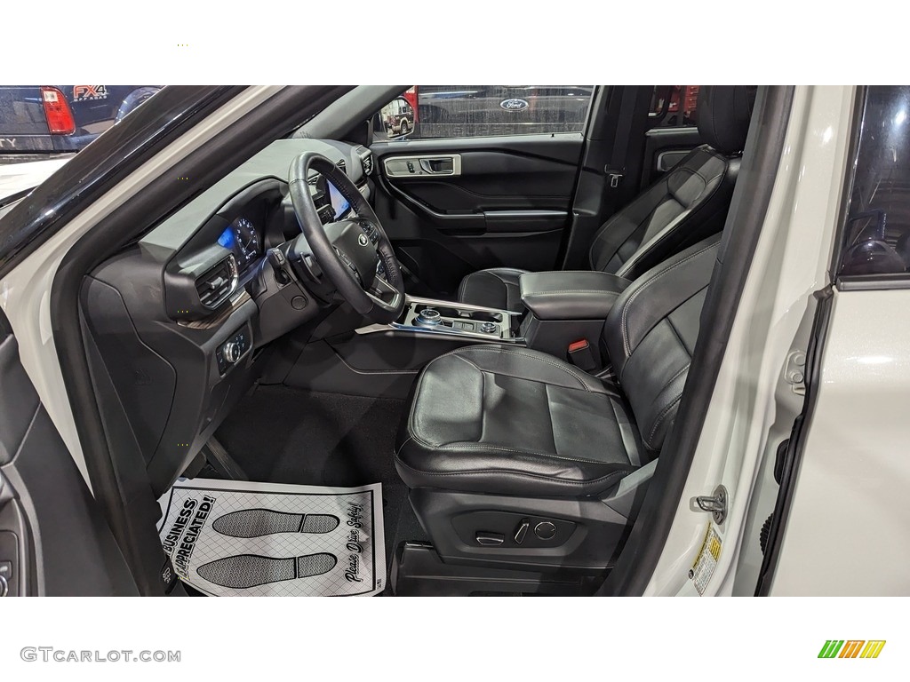 2020 Explorer Limited 4WD - Star White Metallic Tri-Coat / Ebony photo #10