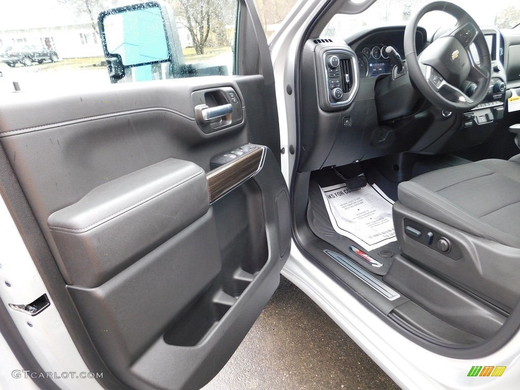 Jet Black Interior 2023 Chevrolet Silverado 3500HD LT Crew Cab 4x4 Photo #145793647