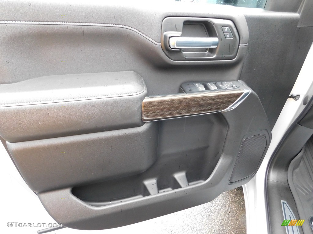 2023 Chevrolet Silverado 3500HD LT Crew Cab 4x4 Jet Black Door Panel Photo #145793662