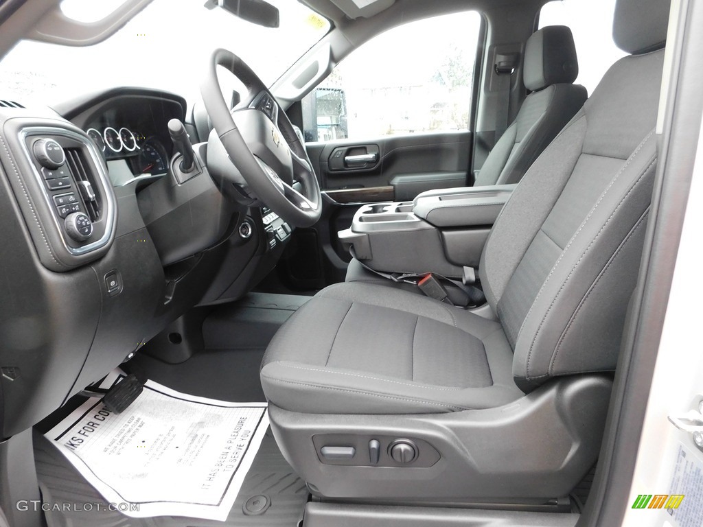 Jet Black Interior 2023 Chevrolet Silverado 3500HD LT Crew Cab 4x4 Photo #145793695