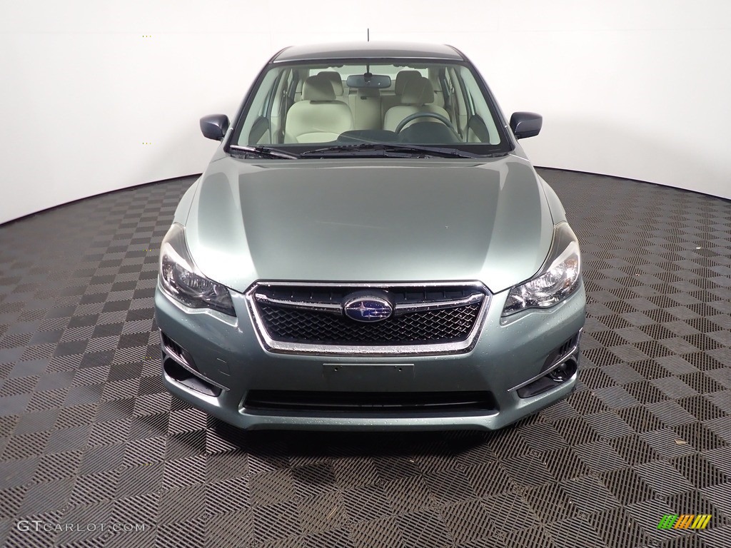 2016 Impreza 2.0i 4-door - Jasmine Green Metallic / Ivory photo #4