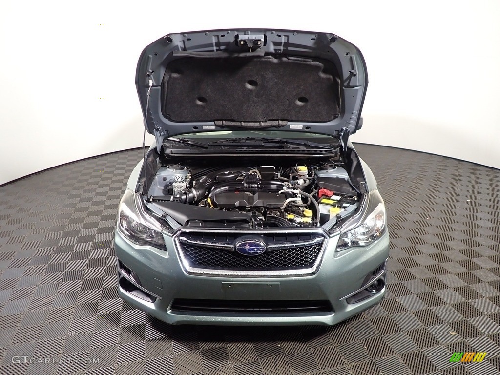 2016 Impreza 2.0i 4-door - Jasmine Green Metallic / Ivory photo #5