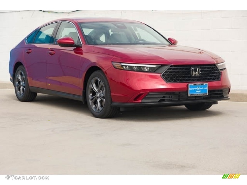 Radiant Red Metallic 2023 Honda Accord EX Exterior Photo #145793815