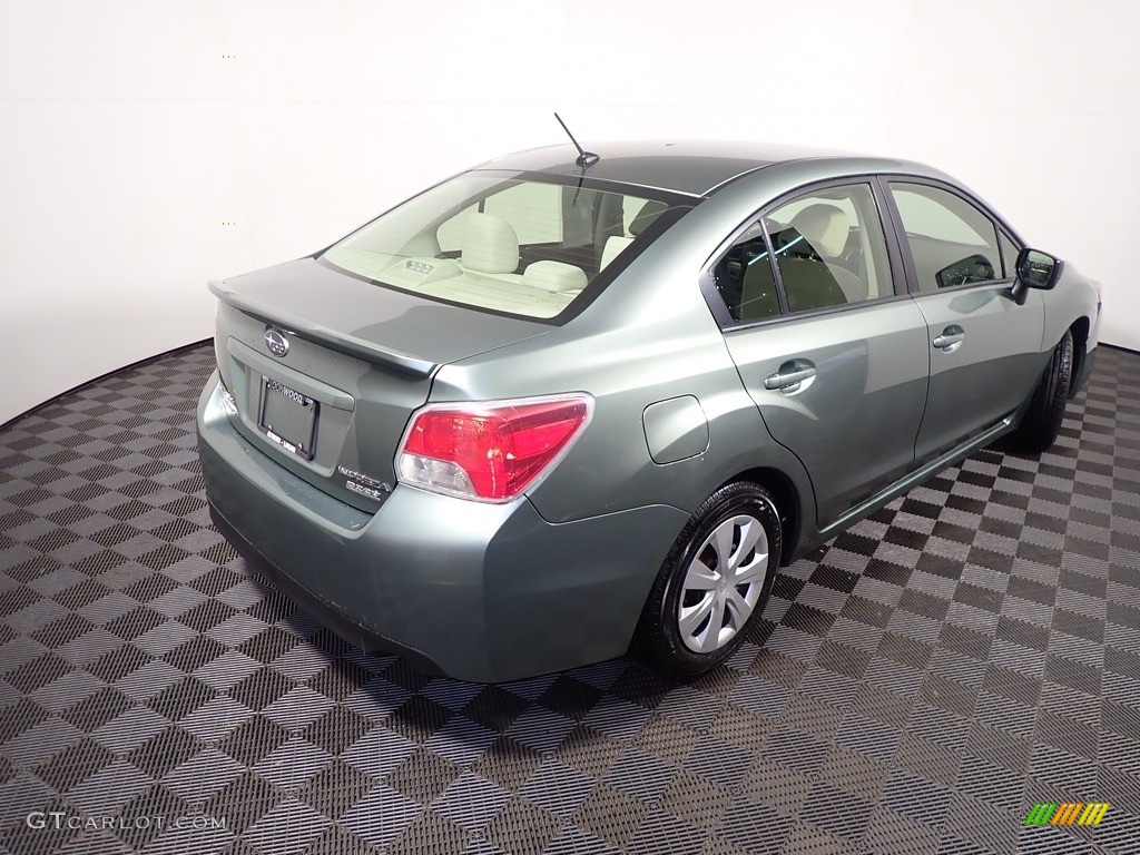 2016 Impreza 2.0i 4-door - Jasmine Green Metallic / Ivory photo #15