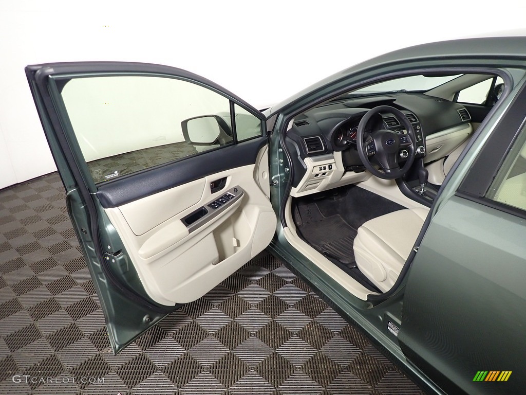 2016 Impreza 2.0i 4-door - Jasmine Green Metallic / Ivory photo #16