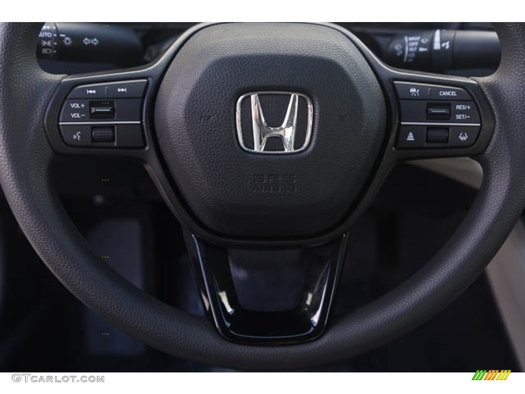 2023 Honda Accord EX Gray Steering Wheel Photo #145794076