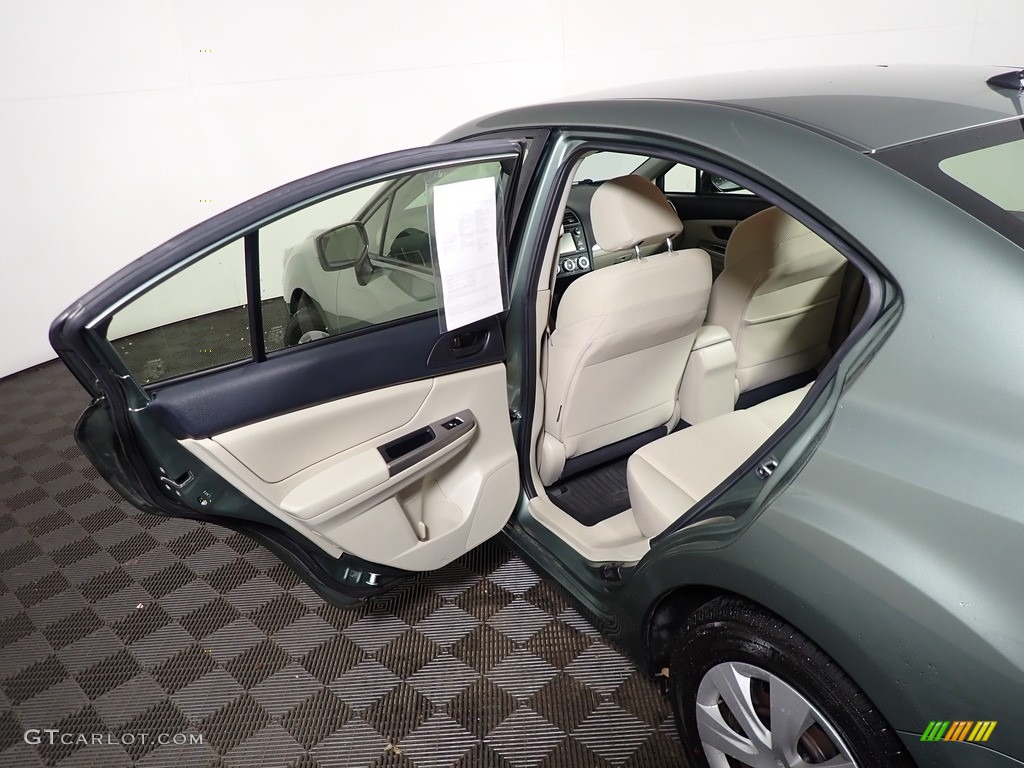 2016 Impreza 2.0i 4-door - Jasmine Green Metallic / Ivory photo #30