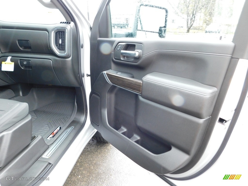 2023 Chevrolet Silverado 3500HD LT Crew Cab 4x4 Jet Black Door Panel Photo #145794116