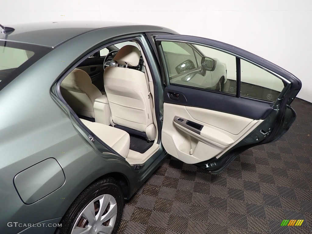 2016 Impreza 2.0i 4-door - Jasmine Green Metallic / Ivory photo #32