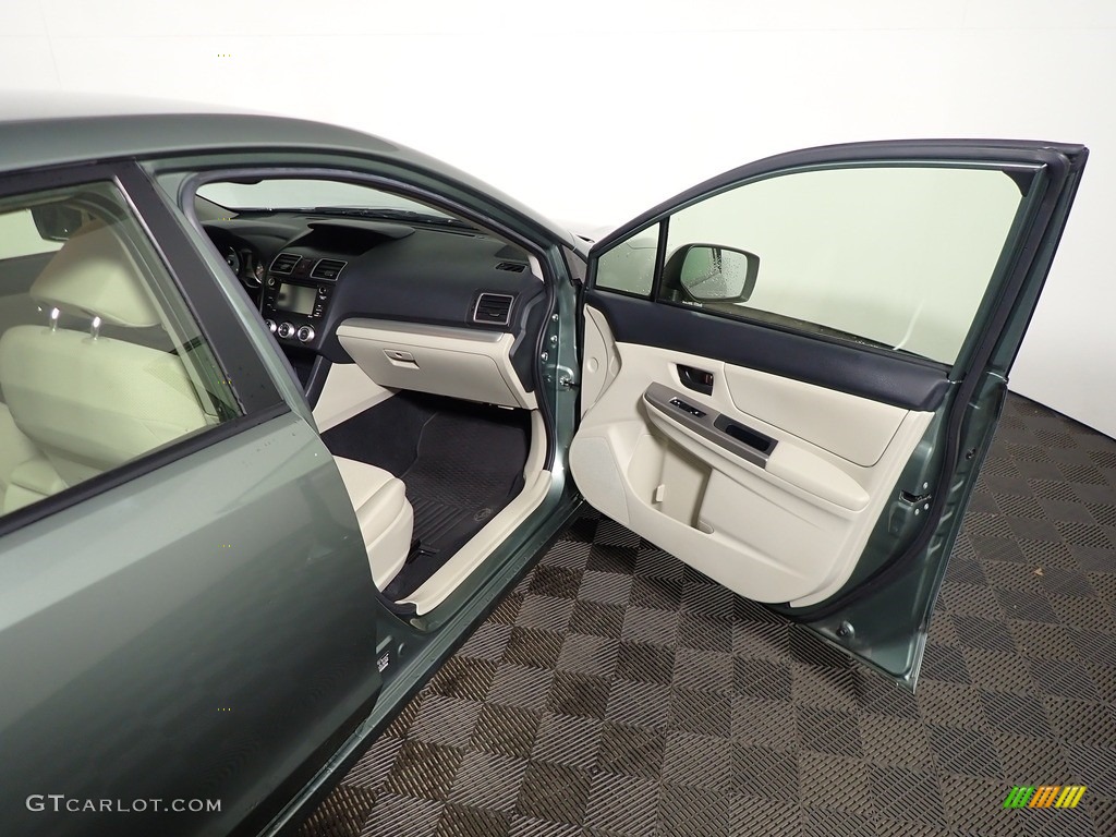 2016 Impreza 2.0i 4-door - Jasmine Green Metallic / Ivory photo #34