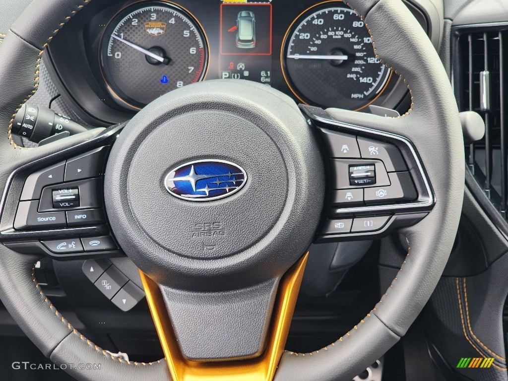 2023 Subaru Forester Wilderness Gray Steering Wheel Photo #145794928