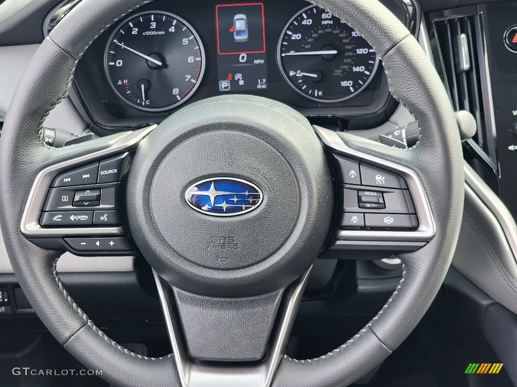 2023 Subaru Legacy Premium Titanium Gray Steering Wheel Photo #145795423