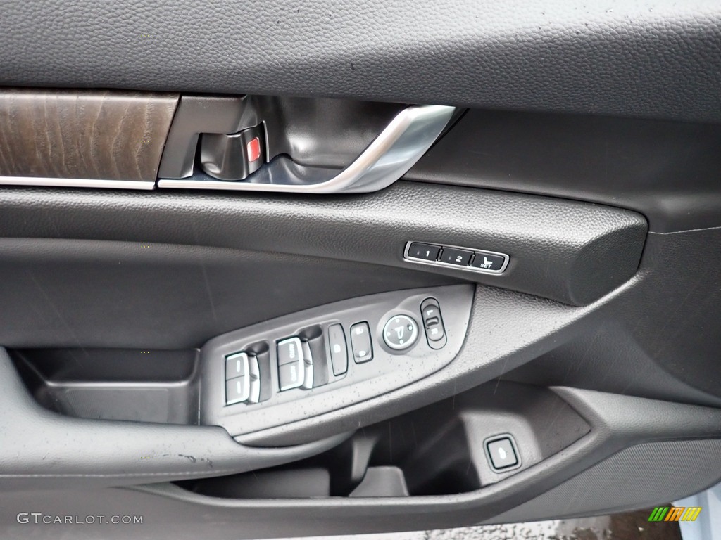 2022 Honda Accord Touring Hybrid Black Door Panel Photo #145796044