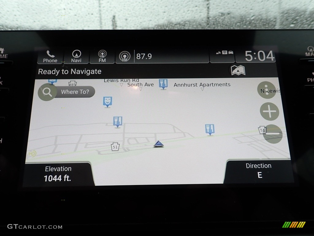 2022 Accord Touring Hybrid - Sonic Gray Pearl / Black photo #18