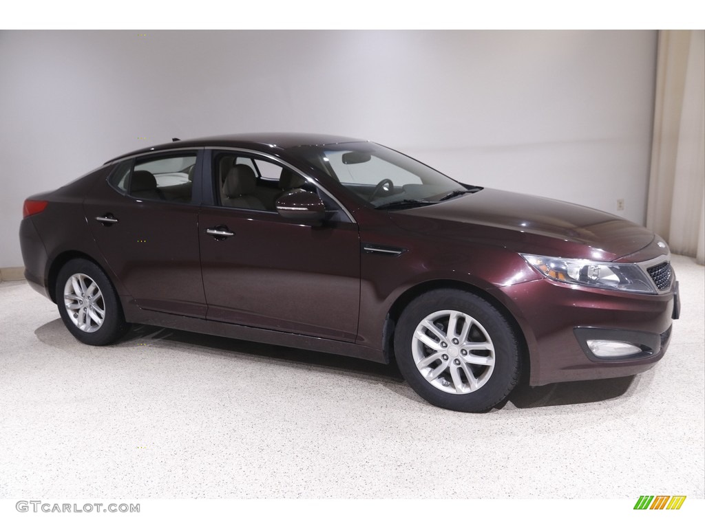 Dark Cherry Pearl Metallic Kia Optima