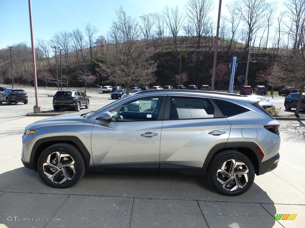 Shimmering Silver 2023 Hyundai Tucson SEL AWD Exterior Photo #145796578