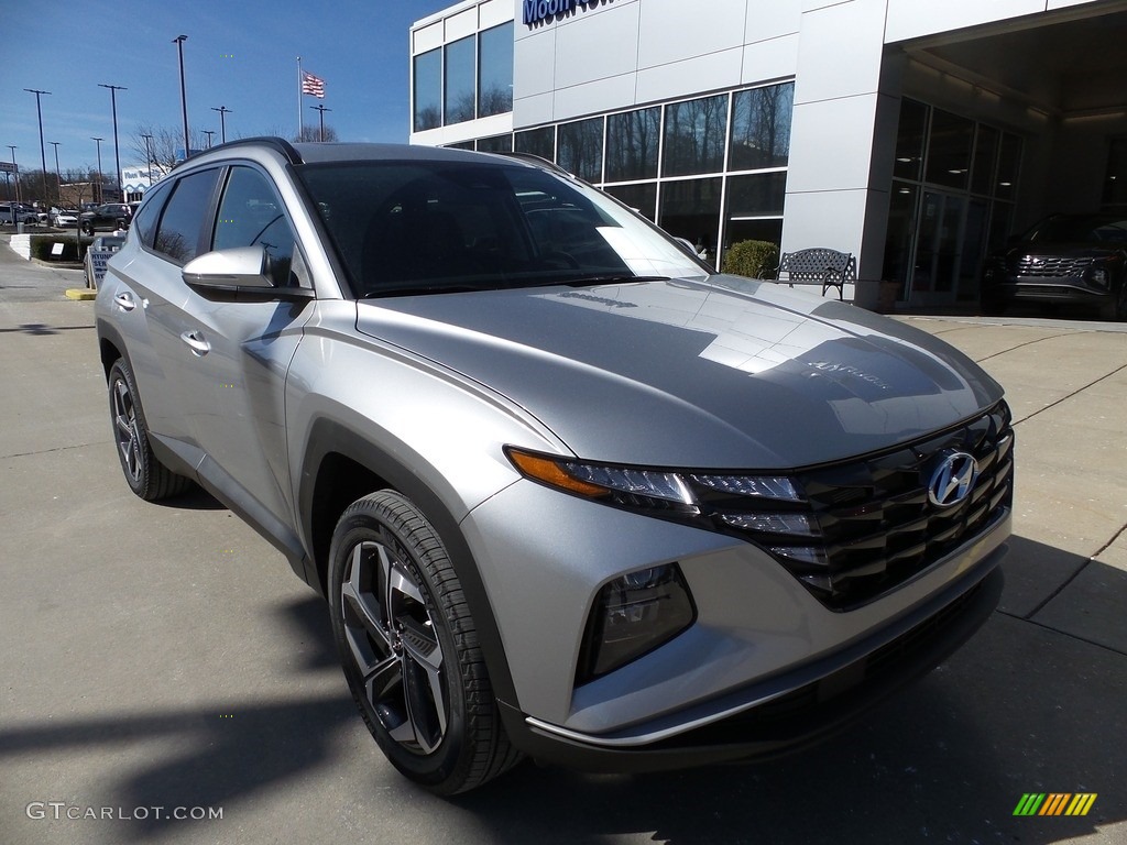 Shimmering Silver 2023 Hyundai Tucson SEL AWD Exterior Photo #145796611