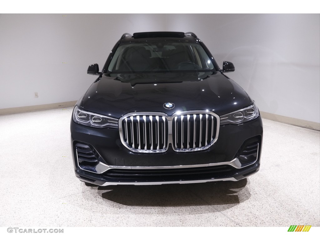 2020 X7 xDrive40i - Black Sapphire Metallic / Black photo #2