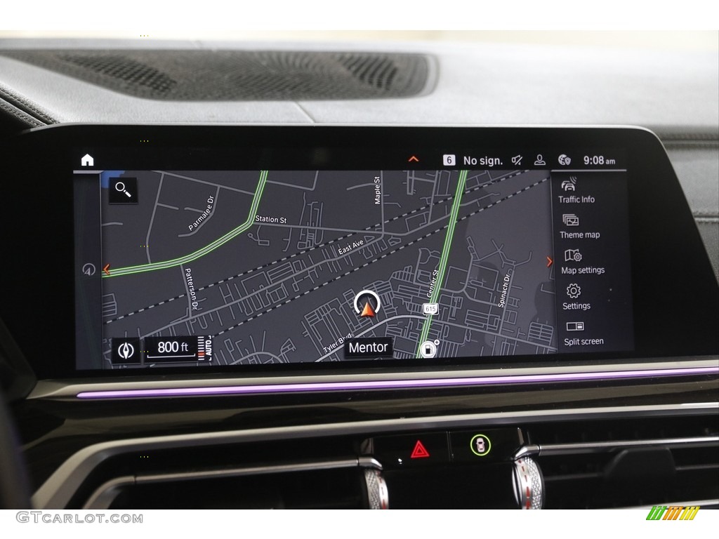 2020 X7 xDrive40i - Black Sapphire Metallic / Black photo #10