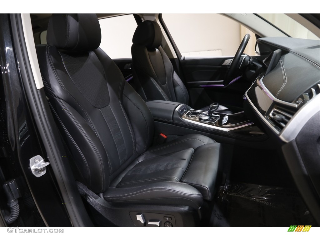 2020 X7 xDrive40i - Black Sapphire Metallic / Black photo #19