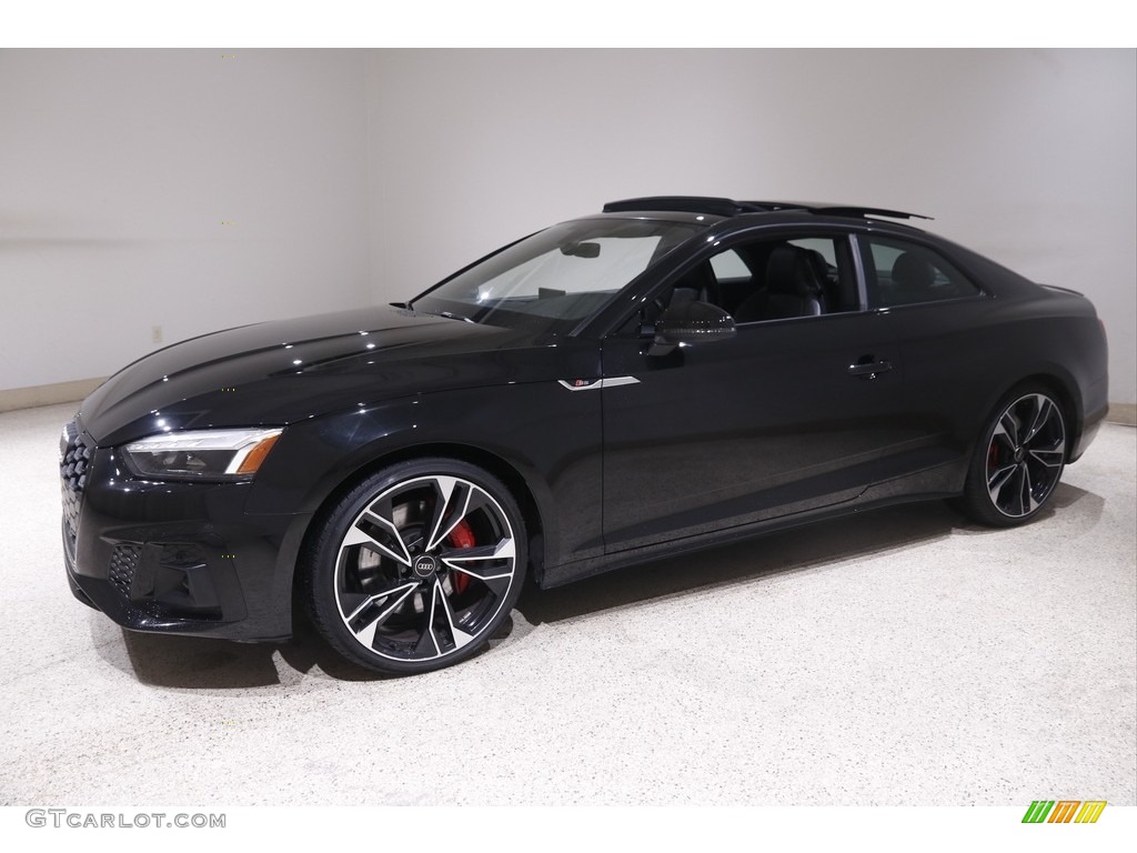 Mythos Black Metallic 2022 Audi S5 3.0T Premium Plus quattro Exterior Photo #145797673
