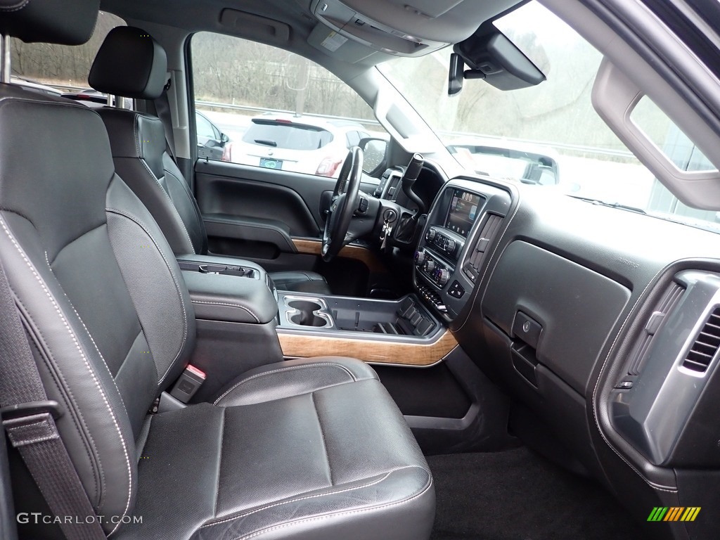 Jet Black Interior 2015 Chevrolet Silverado 2500HD LTZ Double Cab 4x4 Photo #145797718