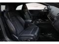 Black/Rock Gray Stitching Front Seat Photo for 2022 Audi S5 #145797808